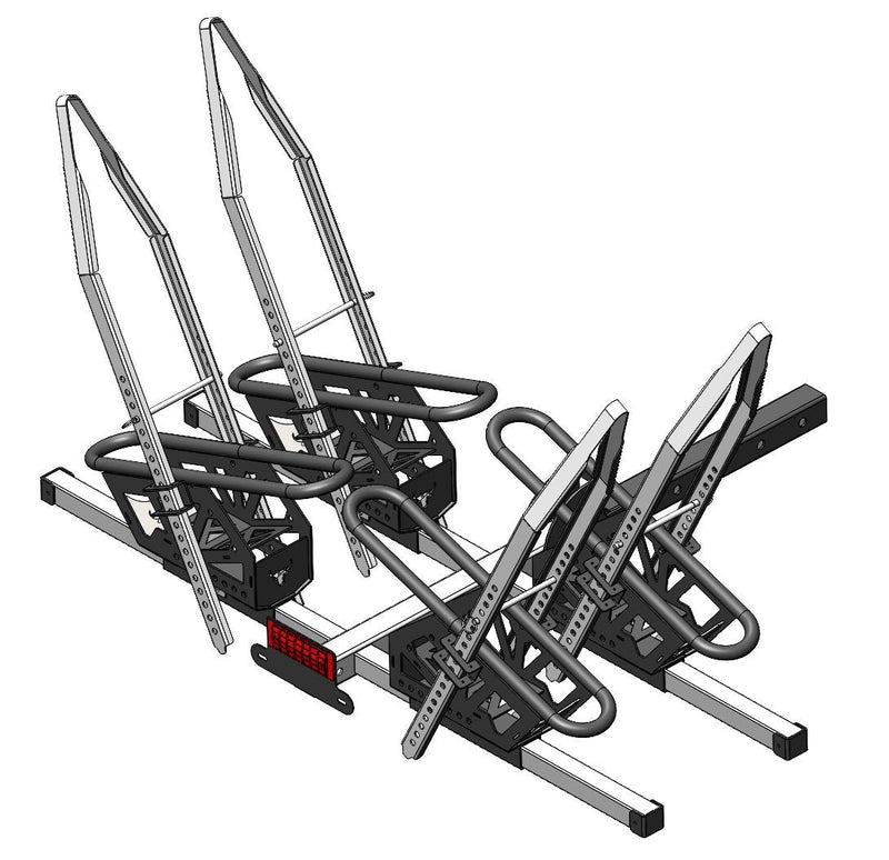 Black Bulldog Hitch Mount Bike Rack R2