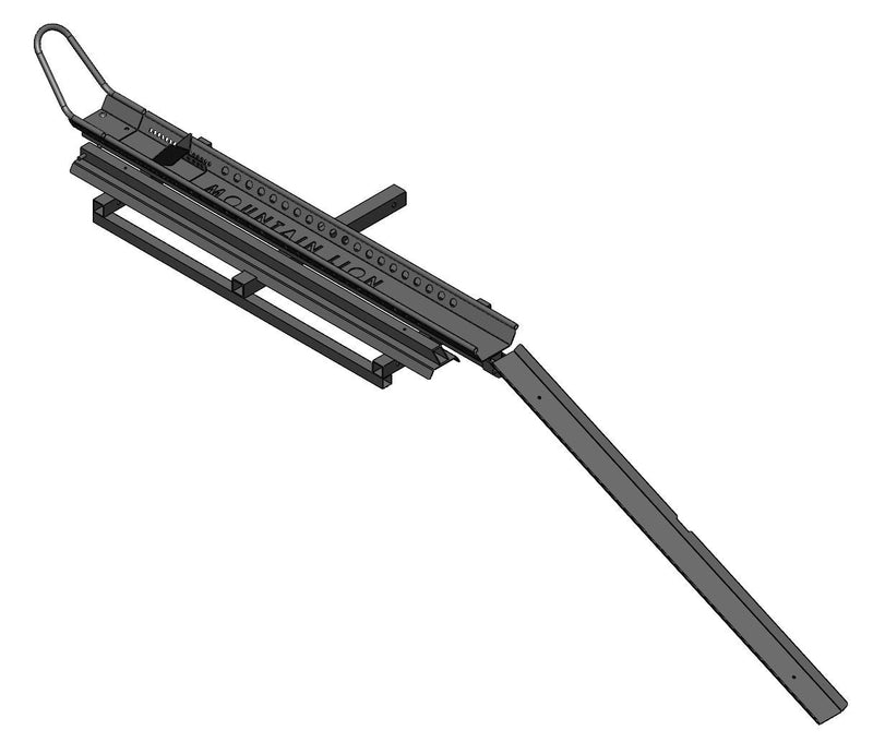 Black Bulldog Hitch Mount Motorcycle Carrier Z5