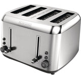 Black & Decker Toaster Kitchen Tools Extra Wide with 7 Settings, Stainless Steel, 4-Slices