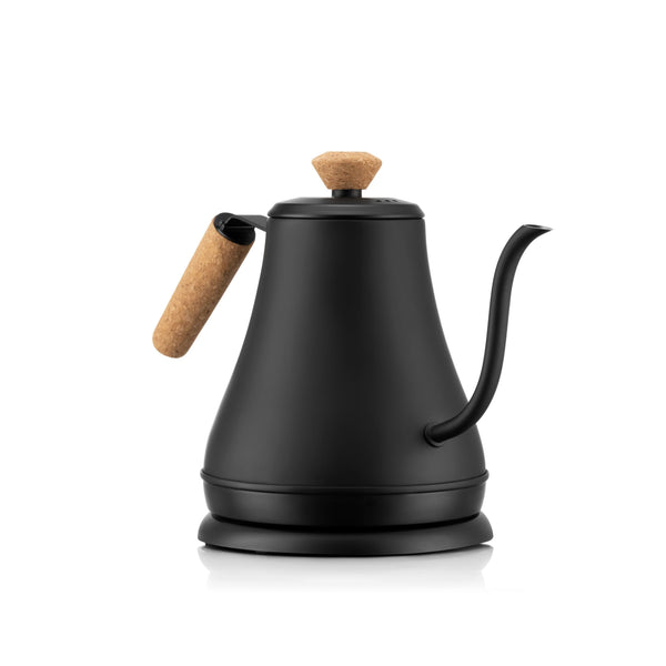 Bodum Electric Cordless Gooseneck Water Kettle with Auto Shut Off, Black, 0.8-L L5