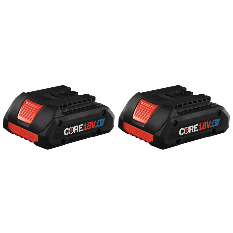 Bosch 18V 4Ah Batteries, 2-pk D8