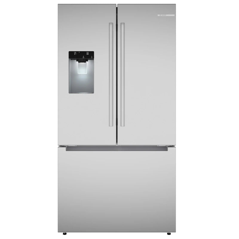 Bosch 500 Series 24 in Stainless Steel German Made Third Rack Dishwasher with Pocket Handle Z5