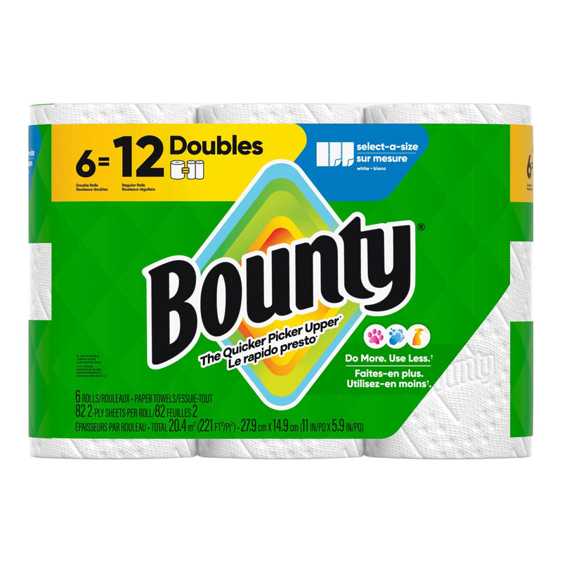 Bounty Select-A-Size Double Roll Paper Towel, 6-pk B5