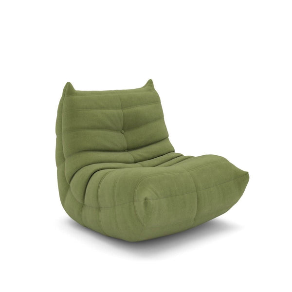 Brassex Cairo Sage All-Foam Armless Children's Chair H3