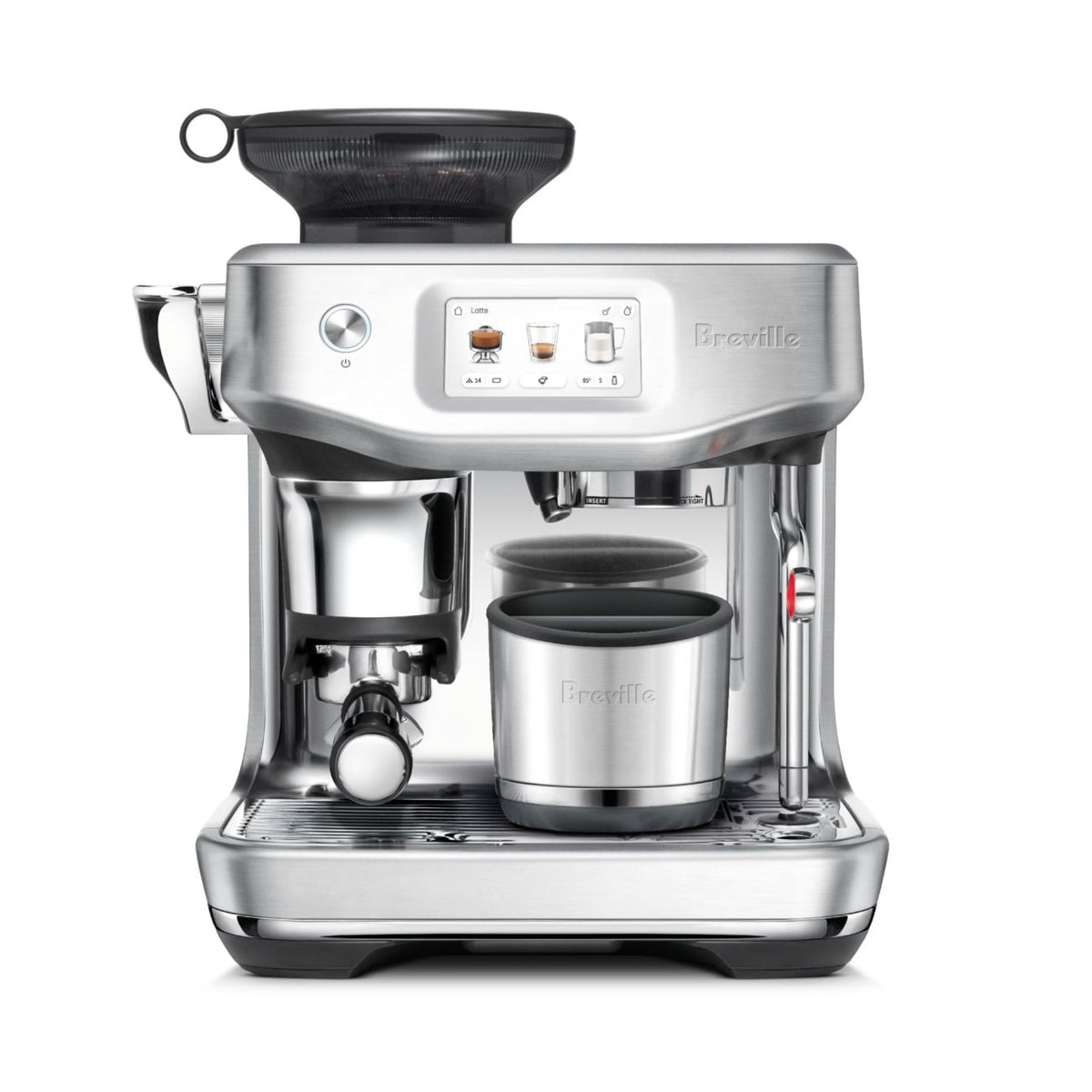 Breville Knock Box 10, Compact, Brushed Stainless Steel