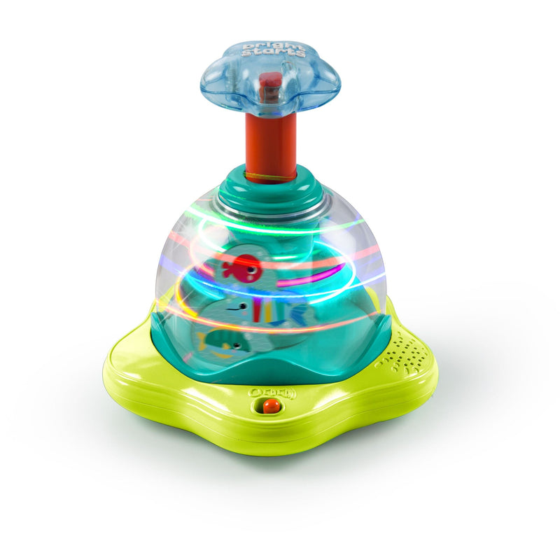 Bright Starts Press and Glow Spinner Toy E3