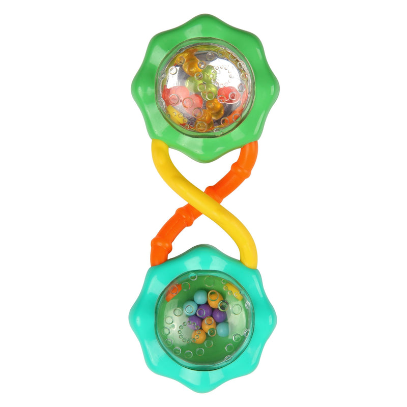 Bright Starts Rattle and Shake Barbell Toy D9