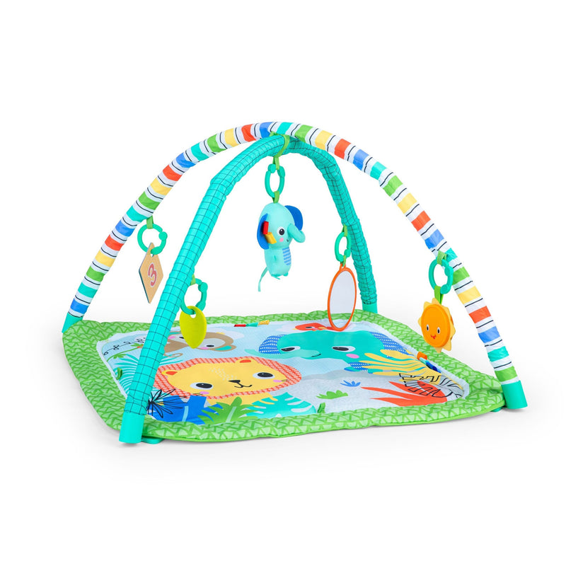 Bright Starts Wild Wiggles Activity Mat with Toy Bar P0