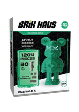 Brik Haus Green Bear Construction Set, Small