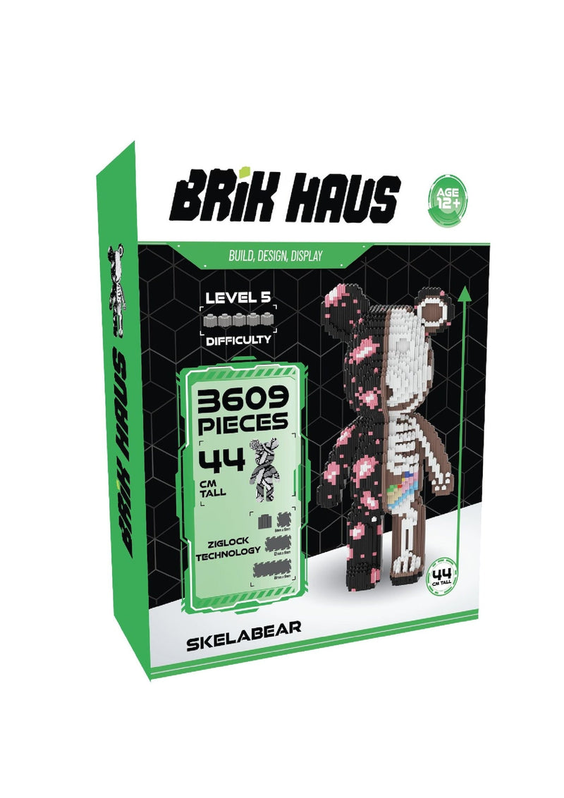 Brik Haus Skelabear Construction Set, Medium X9