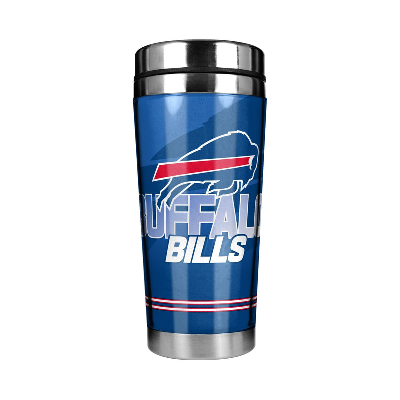 Buffalo Bills Stainless Steel Travel Mug For NFL Football Fans/Collectors, 16-oz J6