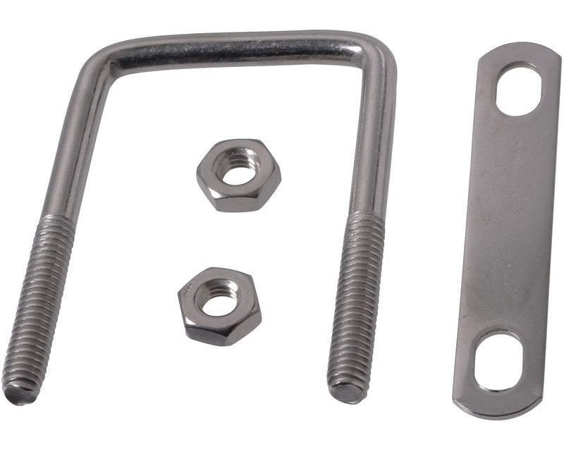 Buildex Square U Bolt, Stainless Steel, For All Weather, 3 x 2-in K8