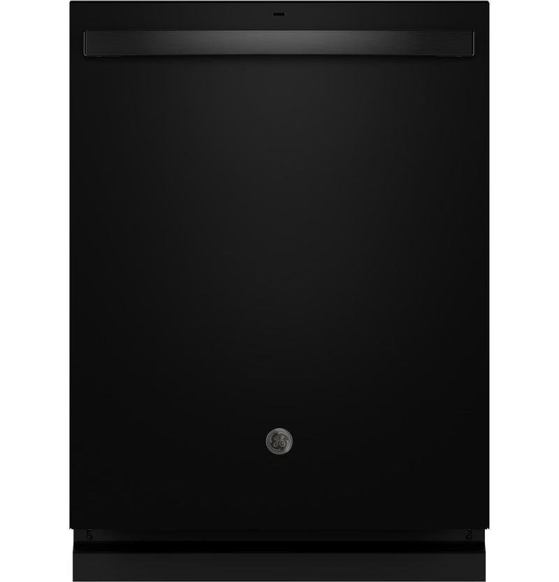 GE Top Control with Stainless Steel Interior Dishwasher with Sanitize Cycle GDT670SFVDS S2