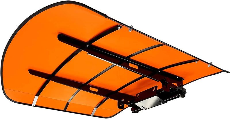 Tractor Canopy Orange Compatible with All ROPS 48 X 52 Equipped Tractors with a 2 x 2 or 2 x 3 ROPS (Will Add About 4 to The Height of The Tractor) Tractor Sun Canopy Sunshade L9