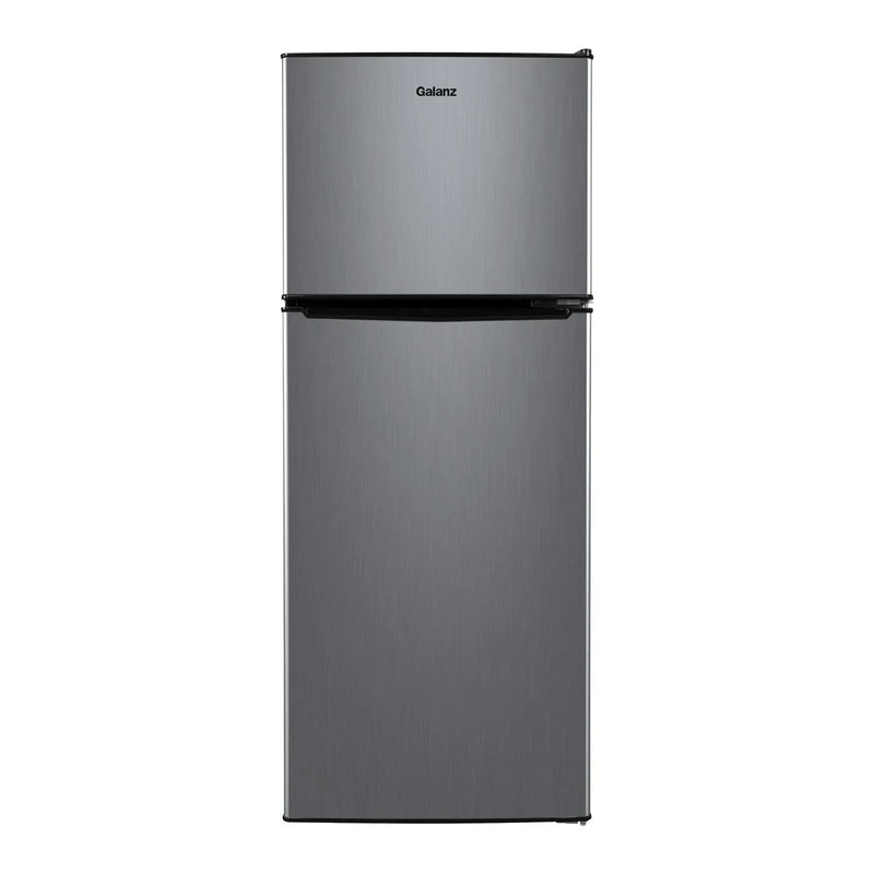 4.6. Cu ft Two Door Mini Refrigerator with Freezer, Stainless Steel A4