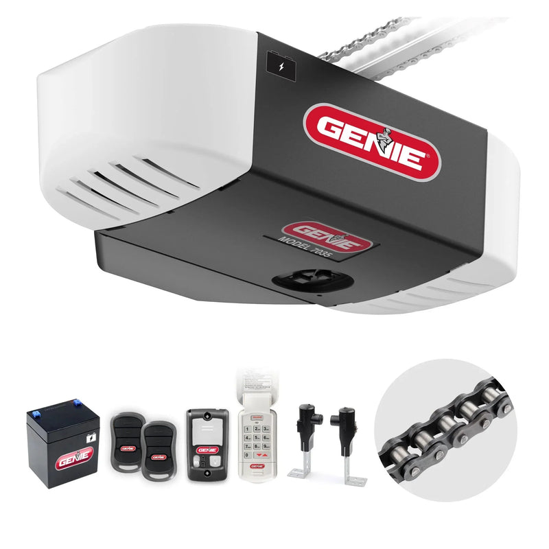 Chain Drive 750 3/4 HPc Garage Door Opener w/Battery Backup - Heavy Duty M3