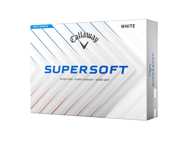 Callaway Golf SuperSoft Golf Balls, 2025 Version, White, 12-pk T2
