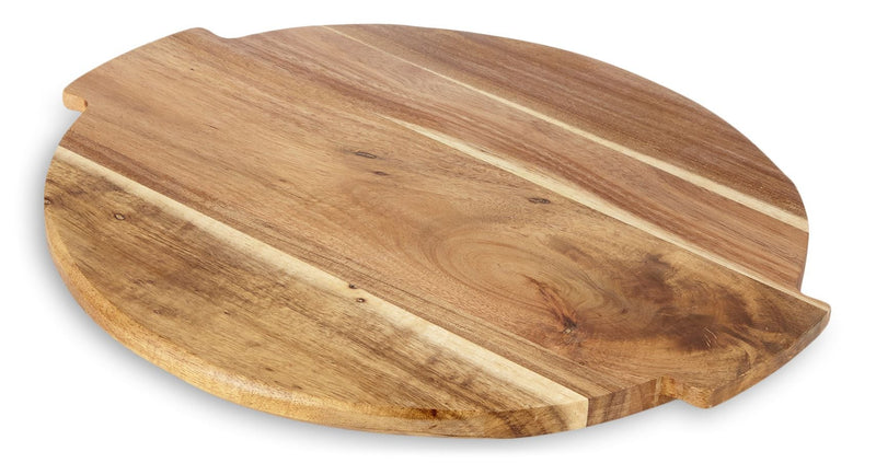 CANVAS Acacia Wood Lazy Susan Rotating Serving Board, 15-in x 14-in O9