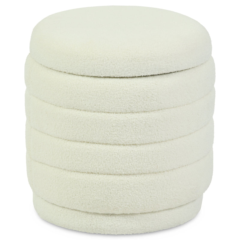 Canvas Belville Ottoman, Creme M8