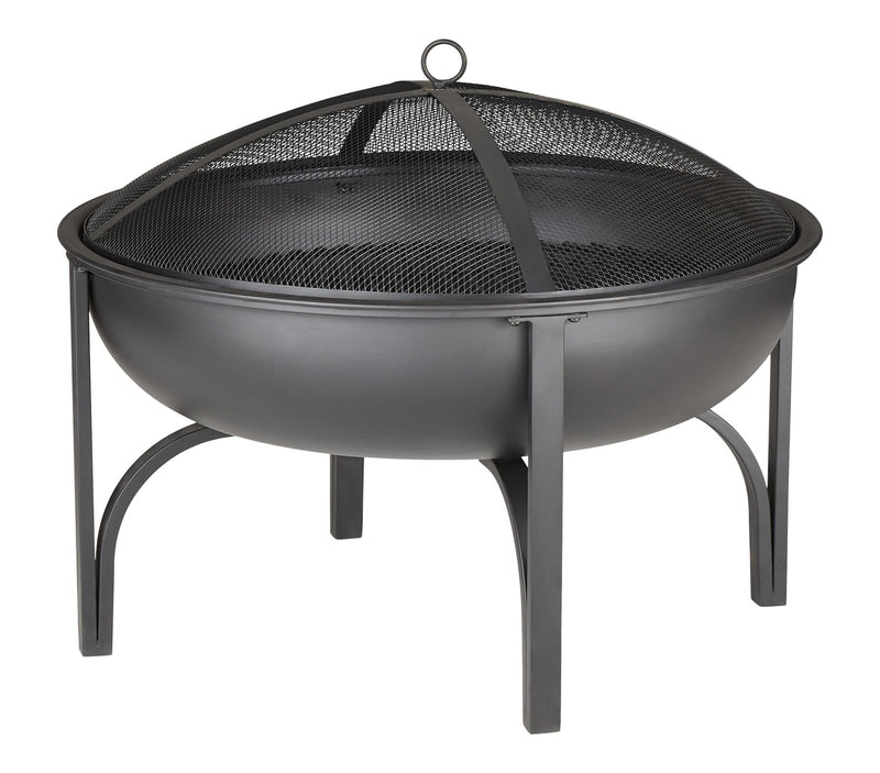 CANVAS Blairmore Outdoor Wood Burning Fire Pit, 29-in, Black K1