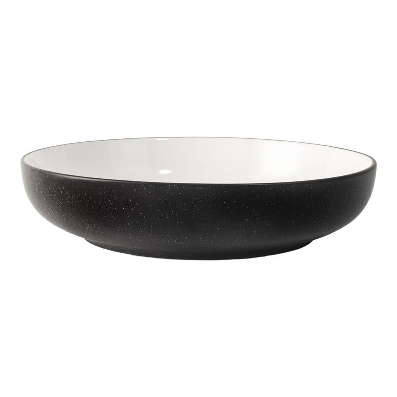CANVAS Catalone Stoneware 2-Tone Serving Bowl, Black/White E3