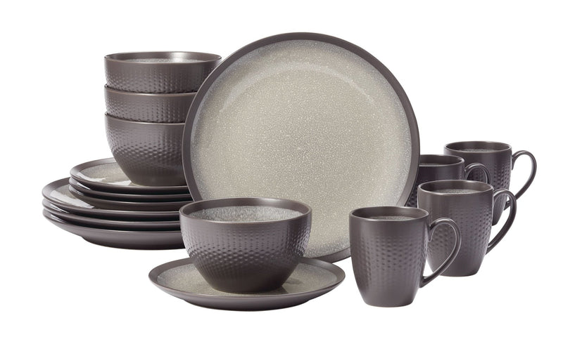 CANVAS Colborne Reactive Glaze Dinnerware Set, 16-pc X4
