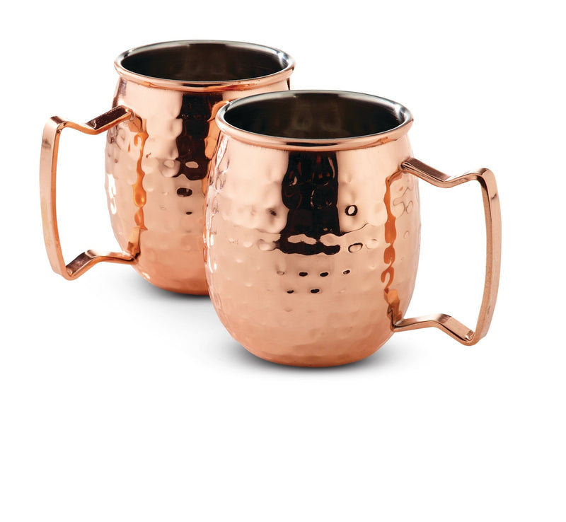 CANVAS Copper-Plated Stainless Steel Mug Set, 15-oz, 2-pc U8