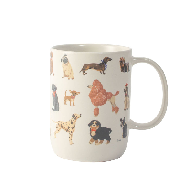 CANVAS Dog Stoneware Mug, 16-oz L9