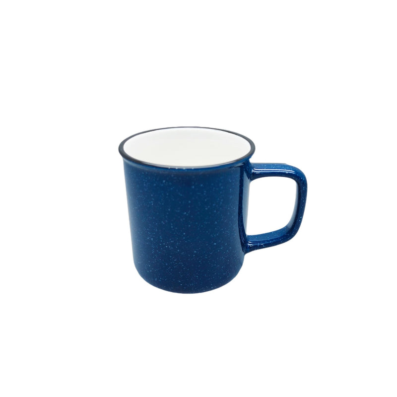 CANVAS Durable Stoneware Camp Style Mug, Red, 14-oz Z1