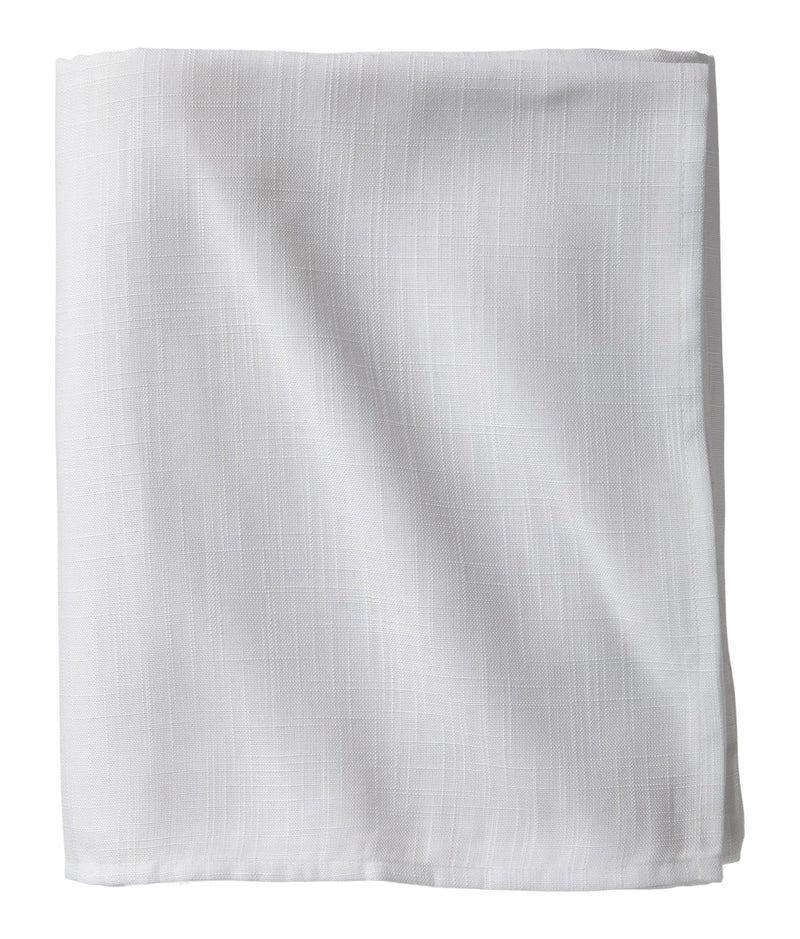 CANVAS Essential Oatmeal Table Cloth, White, 60-in Width Y3