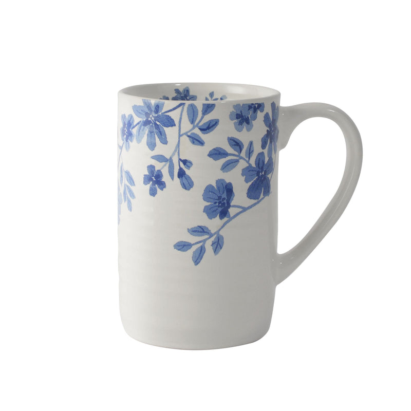 CANVAS Flower Stoneware Mug, 15-oz R5