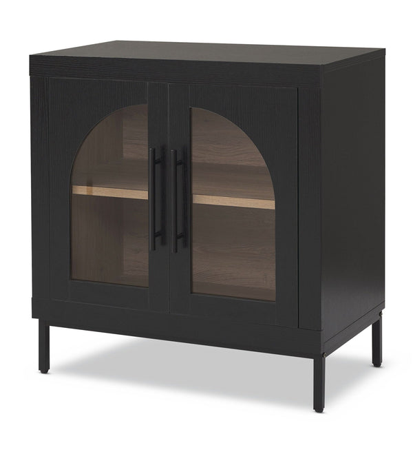 Canvas Hinton Cabinet, Black P4