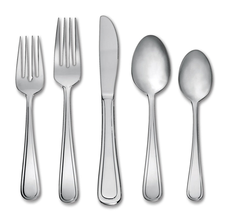 CANVAS Madison Stainless Steel Flatware Set, Serves 10, 50-pc Y2