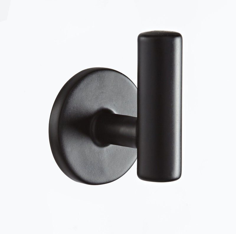 CANVAS Stainless Steel Single Post Hooks, Black, 2-pk W2