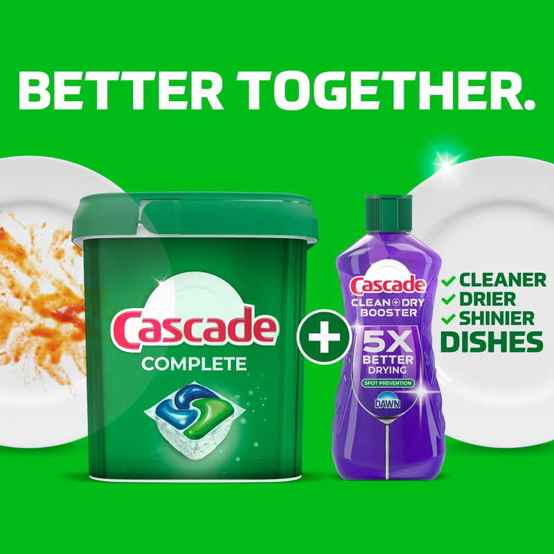 Cascade Complete ActionPacs, Dishwasher Detergent Pods, Fresh, 80 Count M0