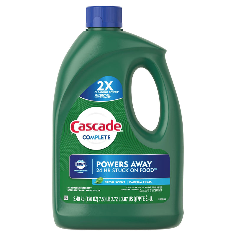 Cascade Complete Gel Dishwasher Detergent, 3.4-kg Z0