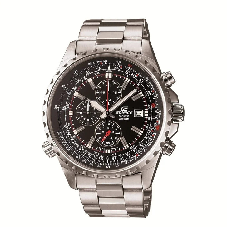 Casio Edifice Black Dial Men's Watch J7