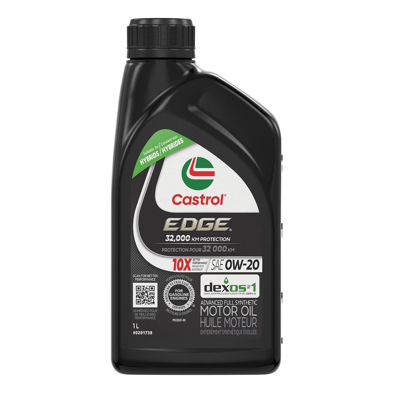 Castrol EDGE 0W20 Advanced Synthetic Engine/Motor Oil, 1-L V3