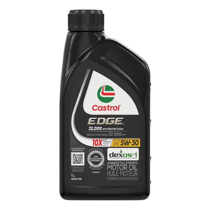 Castrol EDGE 5W30 Advanced Synthetic Engine/Motor Oil, 1-L W7