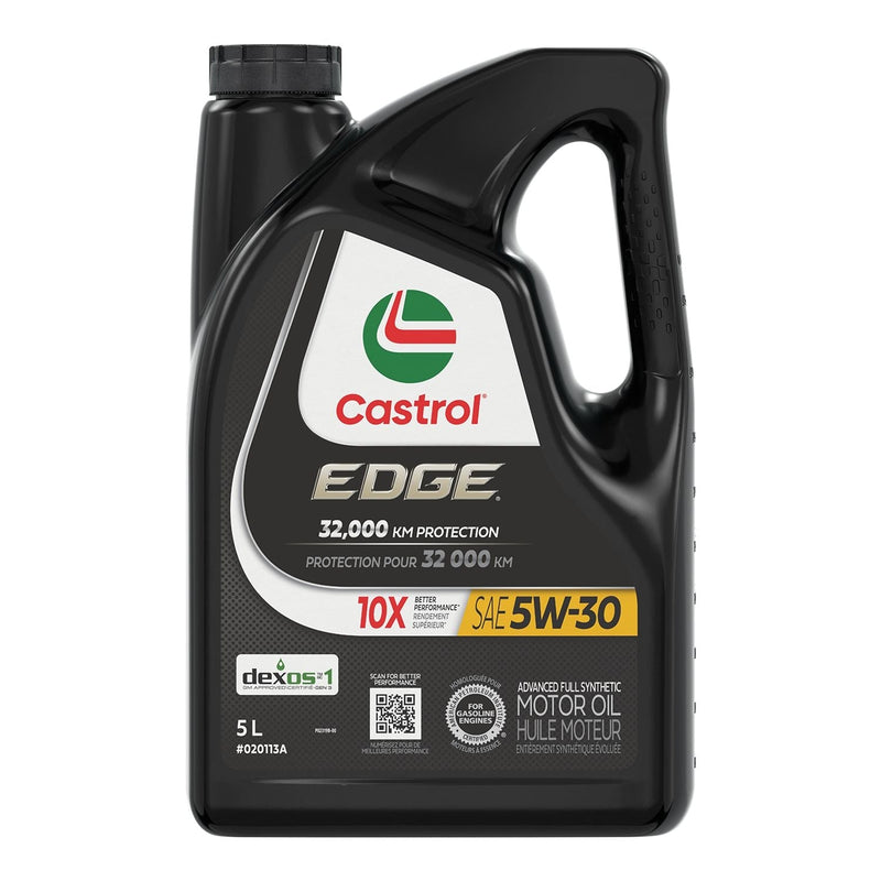 Castrol EDGE 5W30 Advanced Synthetic Engine/Motor Oil, 5-L S5