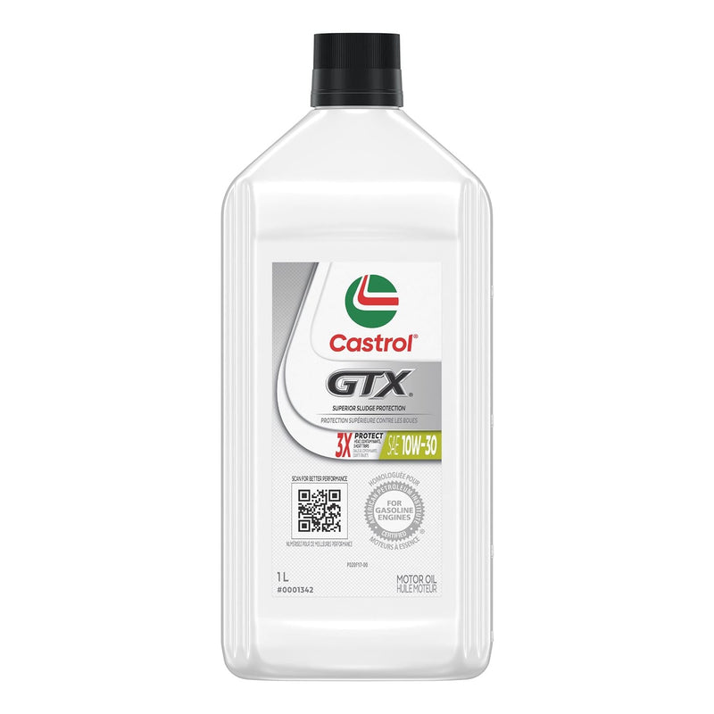 Castrol GTX 10W30 Conventional Engine/Motor Oil, 1-L L3