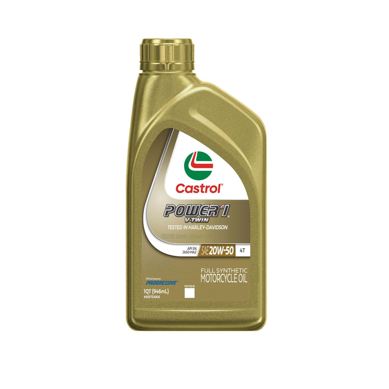 Castrol Power 1 Motorcycle Oil 4T 10W40, 946mL V1