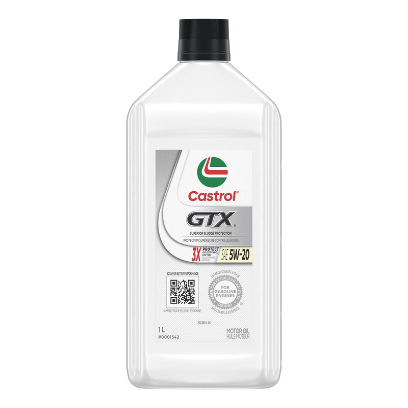 CastrolGTX 5W20 Conventional Engine/Motor Oil, 1-L H5
