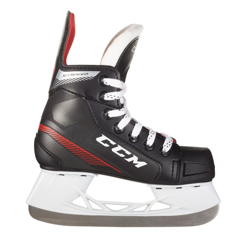 CCM JS 445 Youth Hockey Skates, Sizes 8-13, Black A0