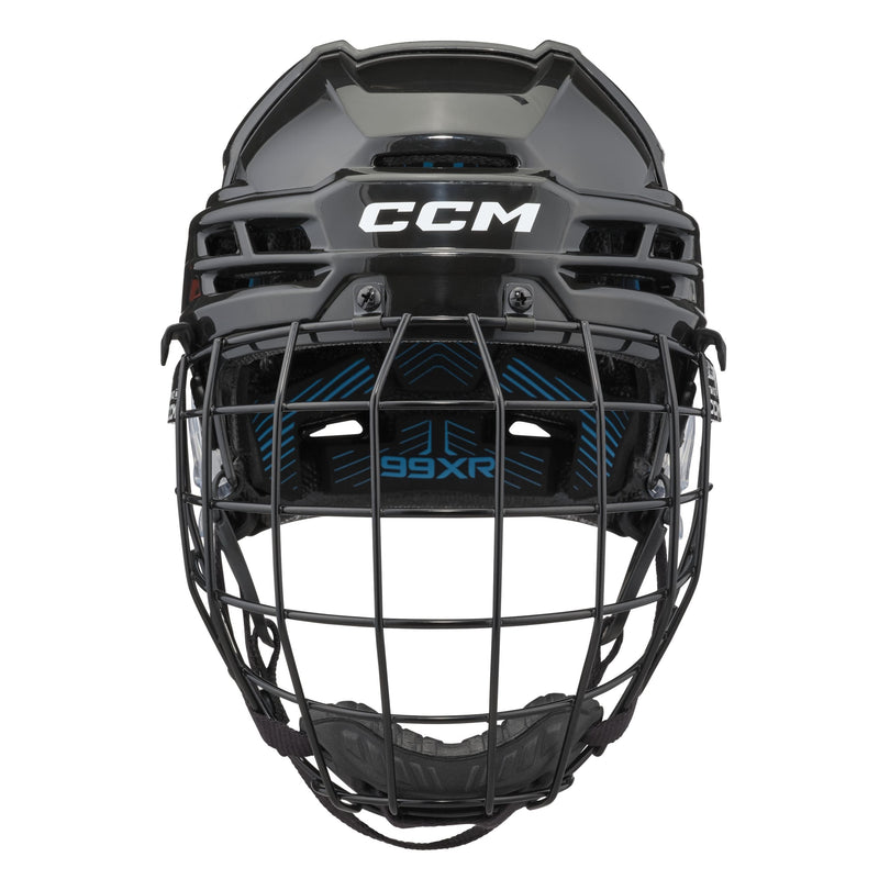 CCM Tacks 99XR Hockey Helmet Combo, Junior/Senior, Black, Various Sizes J2