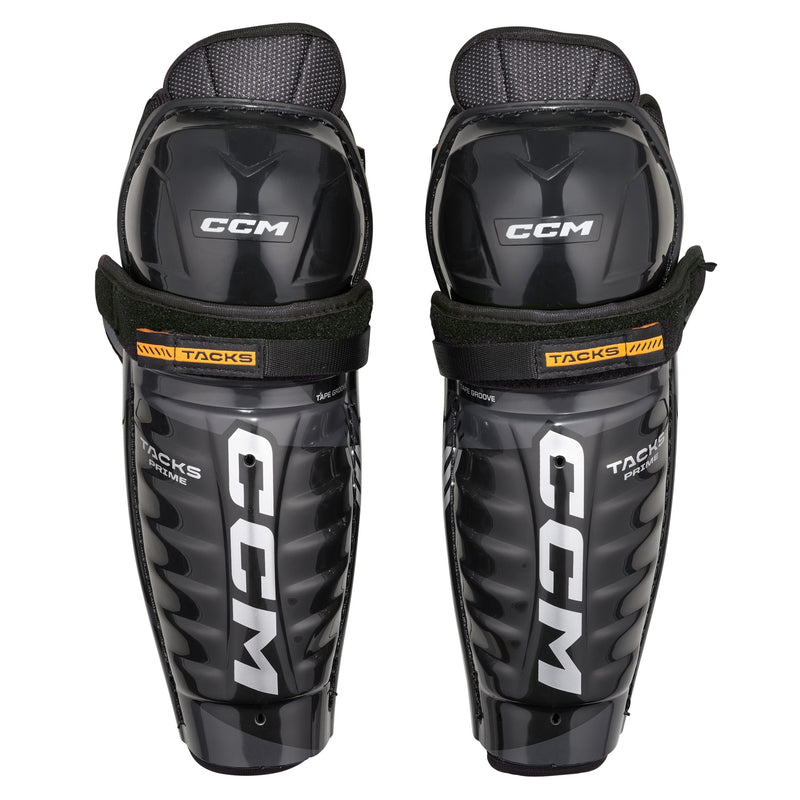 CCM Tacks Prime Hockey Shin Guards, Junior, Assorted Sizes T4