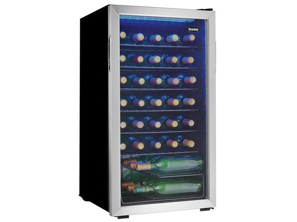 Danby 36 Bottle Free-Standing Wine Cooler in Stainless Steel (DWC036A1BSSDB-6) E1