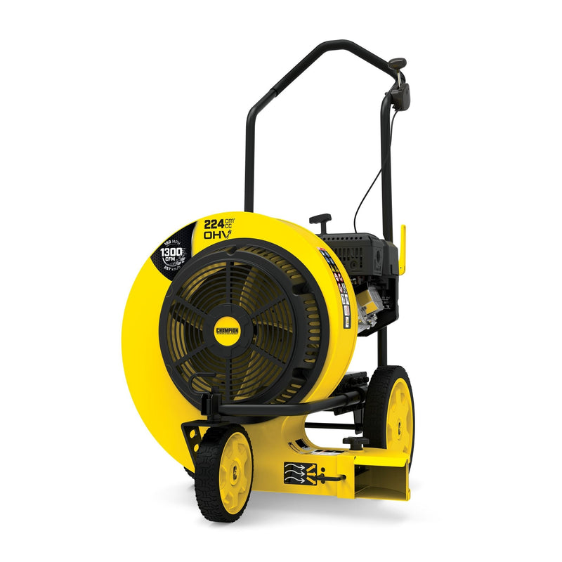 Champion Power Equipment 200938 Power Equipment 224cc 160 MPH 1300 CFM Gas-Powered Walk Behind Leaf Blower X3