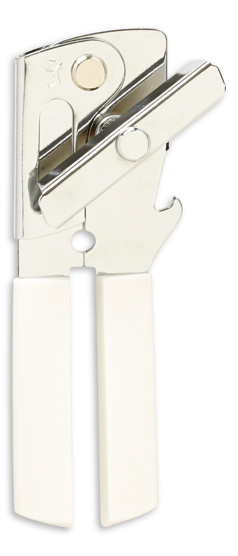 Chrome Can Opener, Large, White P5