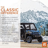 Classic Accessories QuadGear UTV Bench Seat Cover, Fits Kawasaki Mule (2015 Models & Older), Black